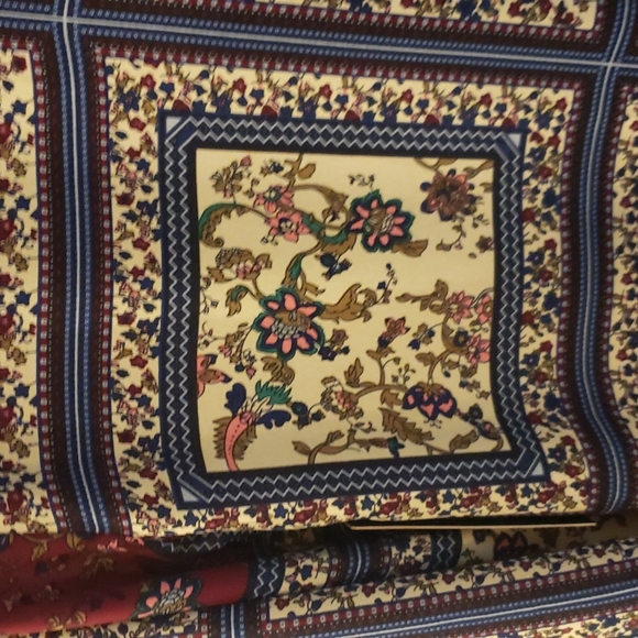 LULUS Crack a Smile Cream and Plum Multi Print Long Sleeve Shift Dress - NWT - Picture 12 of 15